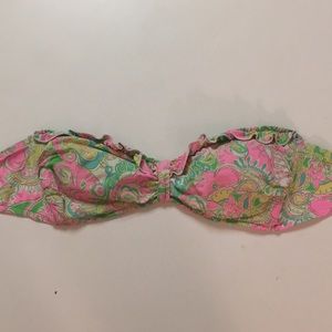 Lilly Pulitzer Strapless Bikini Top